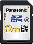 Panasonic 12GB SDHC