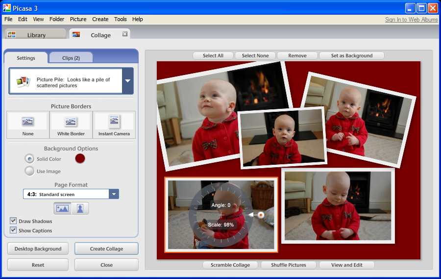 Picasa 3.0 Picasa 3.0