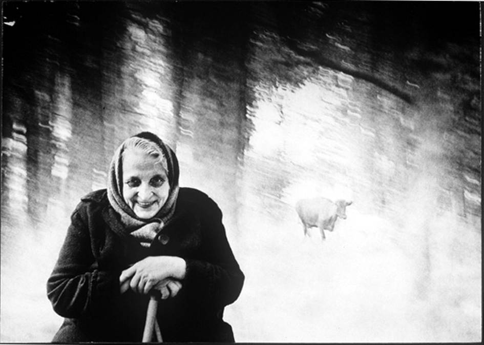 Egons Spuris old woman