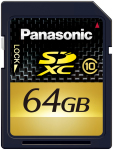 panasonic sdxc 64gb