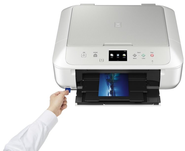 PIXMA MG6850 EUR Wt memory card