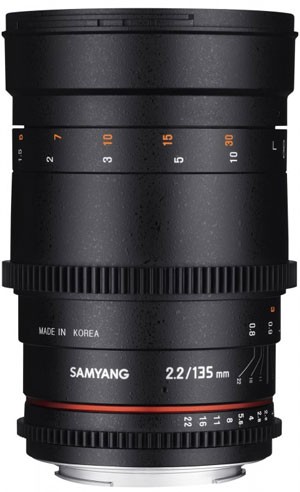 samyang 135mm vdslr