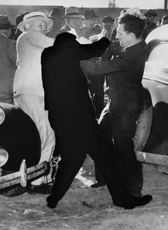 Harri Pelviranta, “Vestelisa, Viskonsina, ASV 1946. gads”. Preses fotogrāfija, rāmēts ar muzeja stiklu, 40,7 x 35,7 cm, 2020. gads.